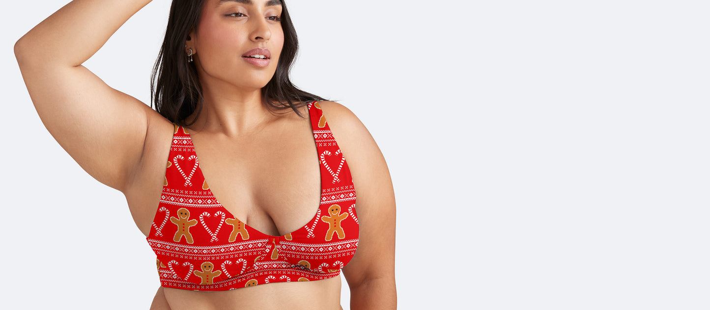 FeelFree Longline Bralette | Holiday Sweets