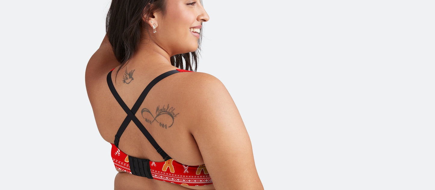 FeelFree Longline Bralette | Holiday Sweets