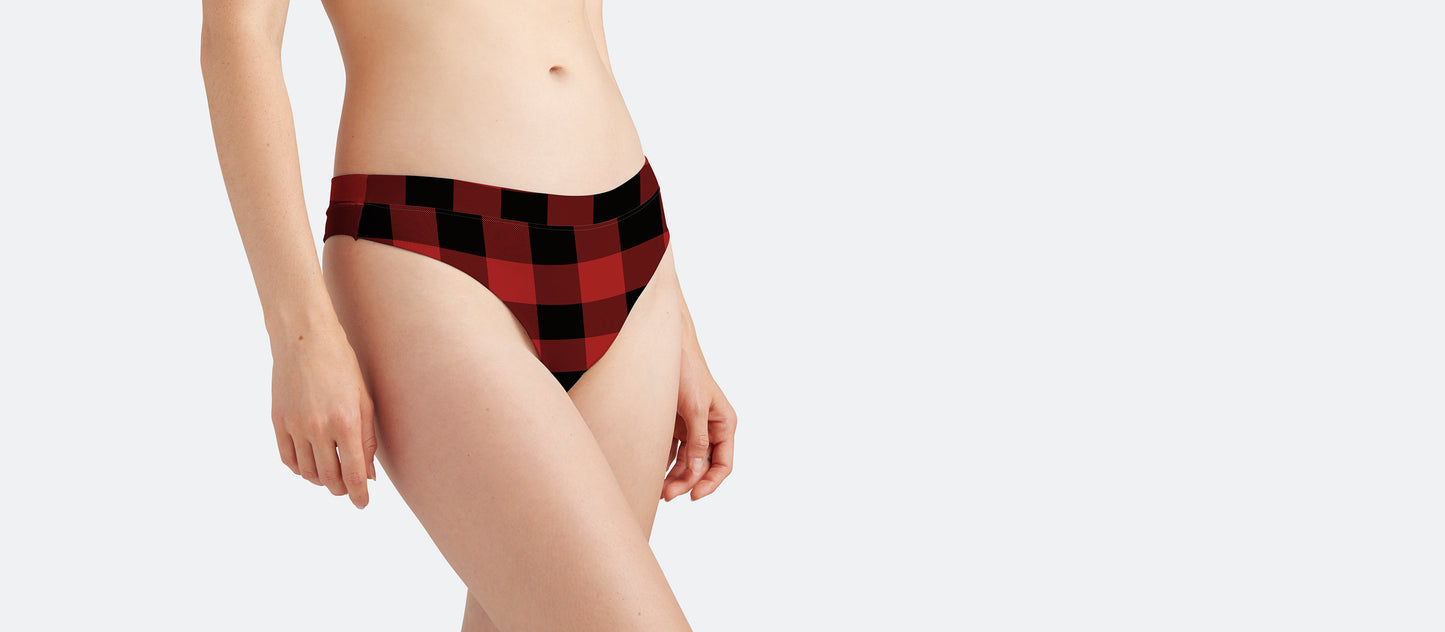 FeelFree Thong | Buffalo Check