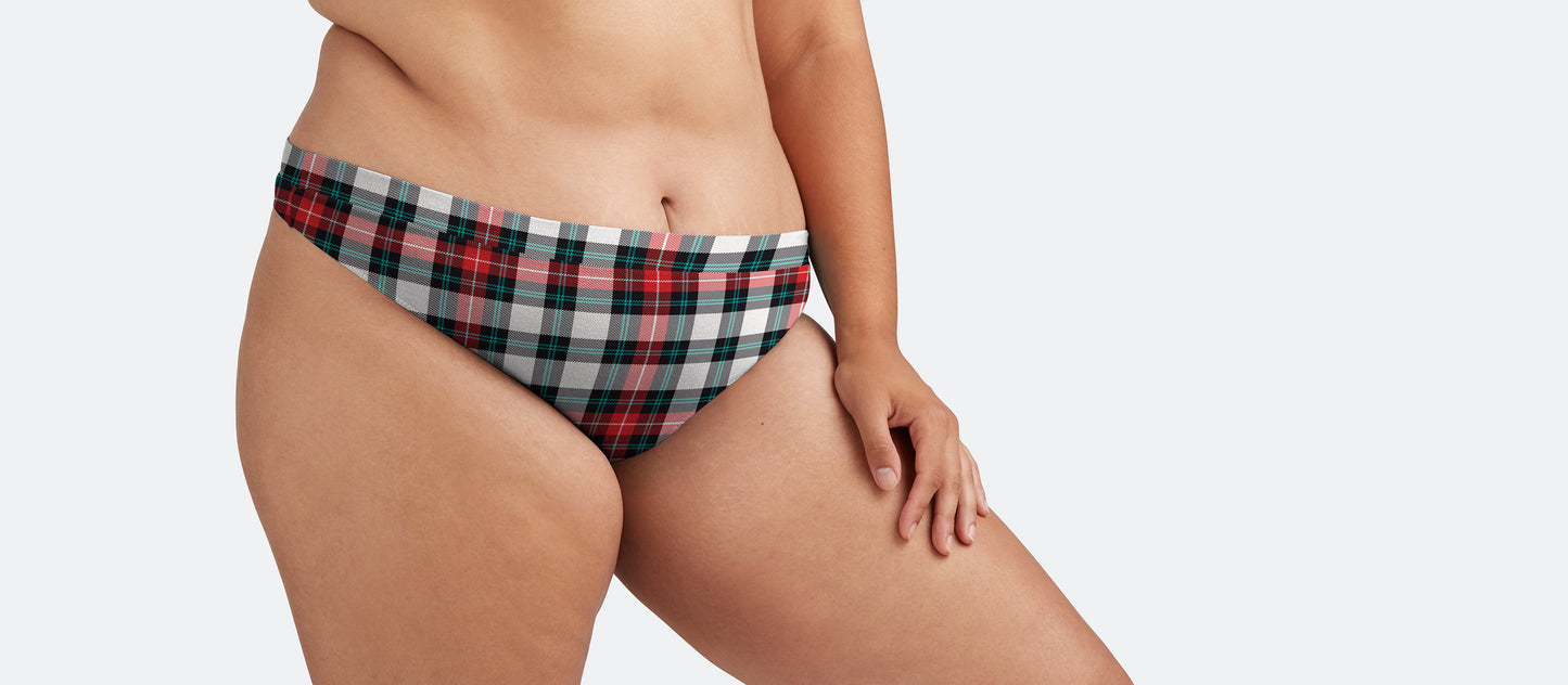 FeelFree Thong | Tartan Plaid