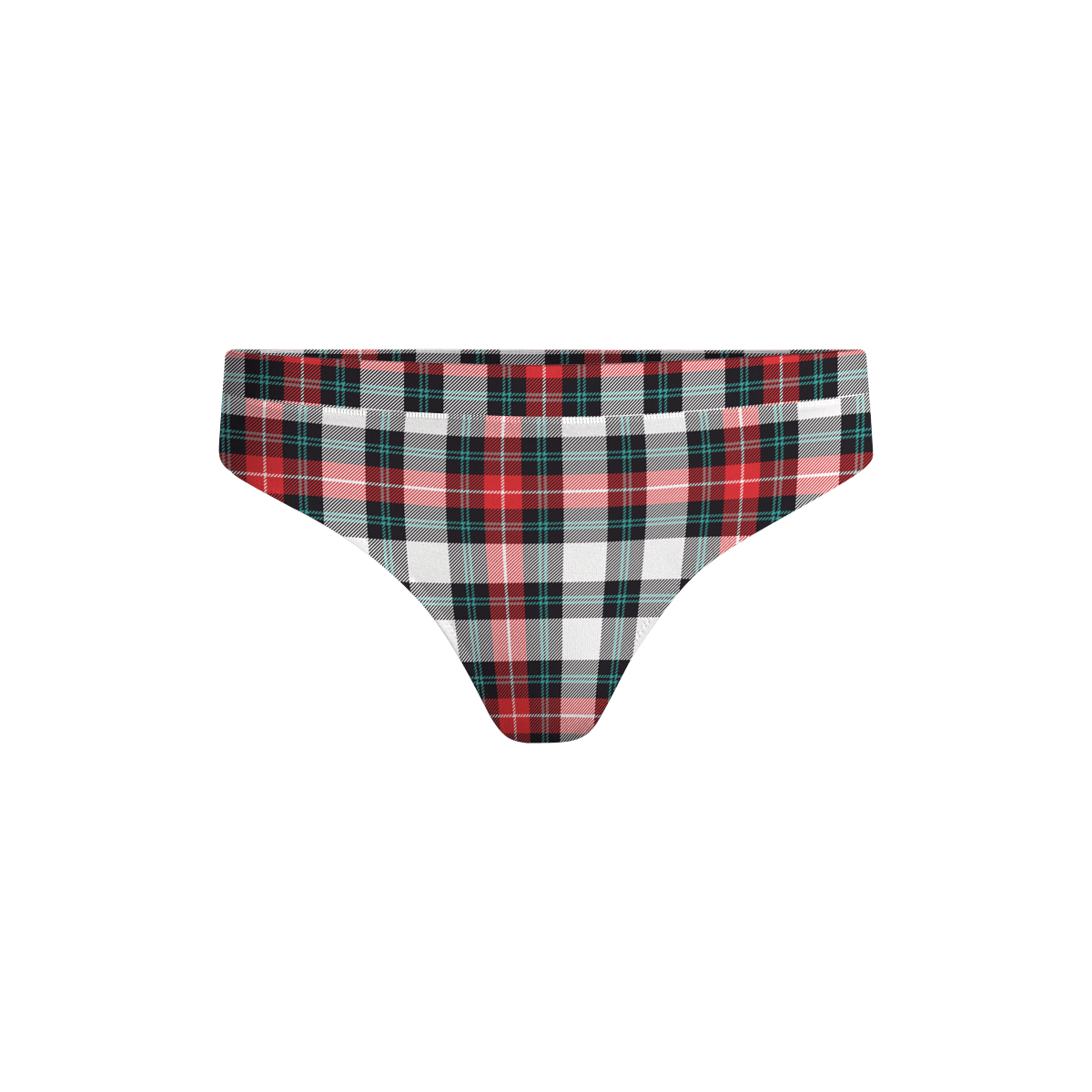 FeelFree Thong | Tartan Plaid