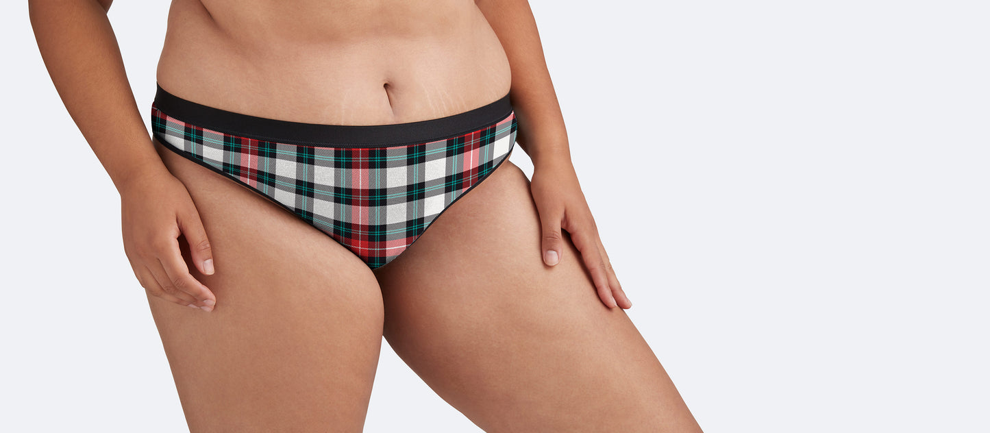 Thong | Tartan Plaid