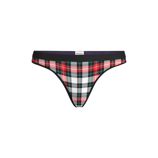 Thong | Tartan Plaid