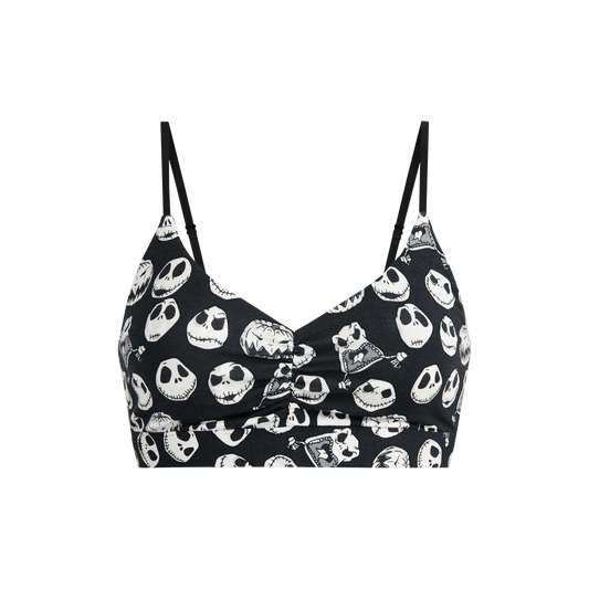 FeelFree Ruched Bralette | Jack Skellington