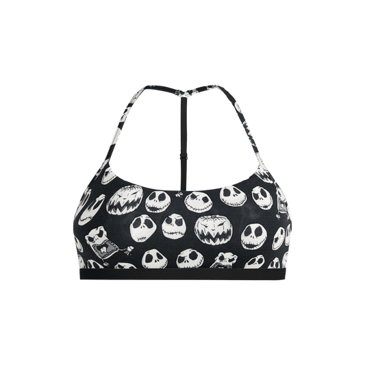 UltraModal™ Core T-Back Bralette | Jack Skellington