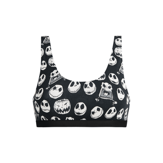 UltraModal™ Core Scoop Bralette | Jack Skellington