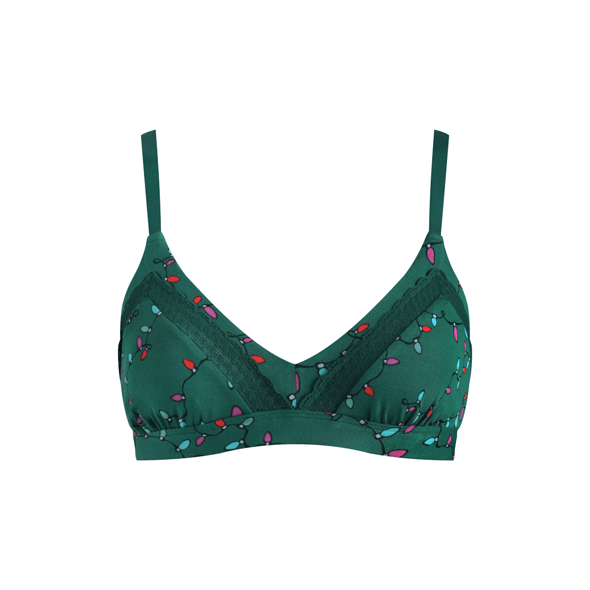 FeelFree Lace Triangle Bralette | Light Me Up