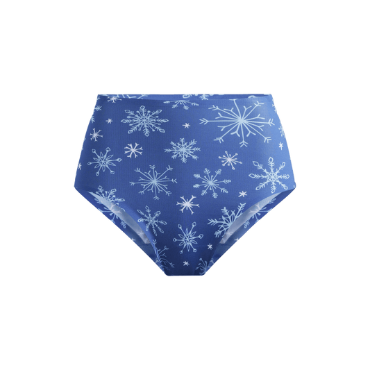 MoveMe High-Waisted Cheeky | Snowflakes