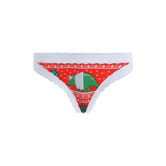 FeelFree Lace Thong | Cozy Dino