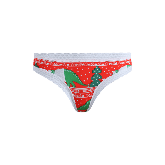 UltraModal™ Lace Tanga | Cozy Dino