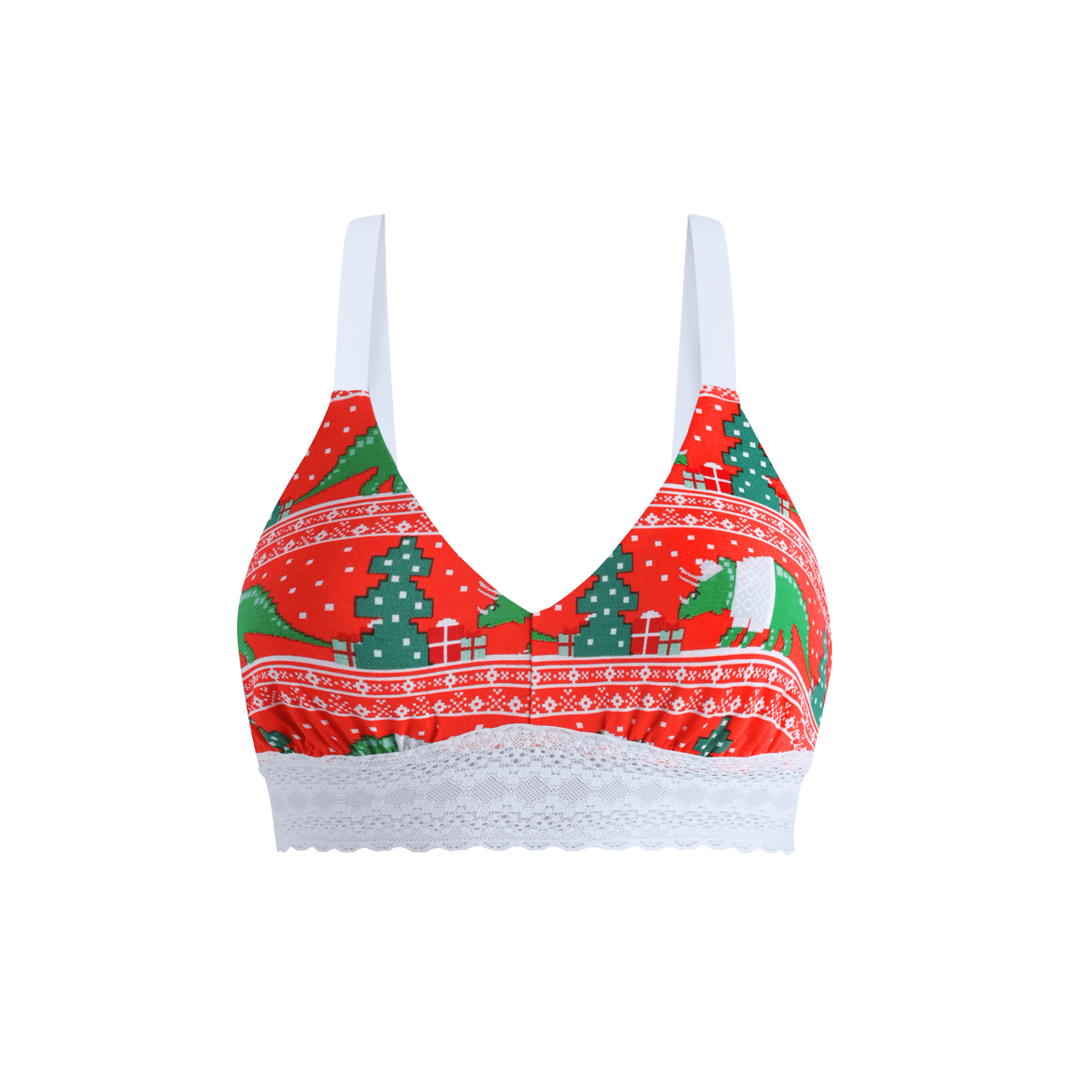 FeelFree Lace Longline Bralette | Cozy Dino