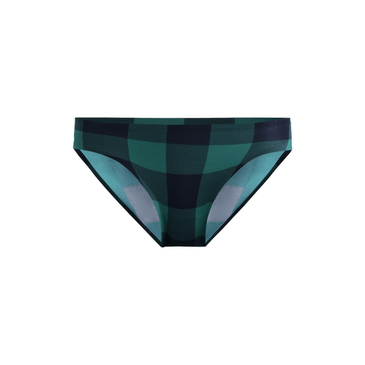 MoveMe Bikini | Green Plaid