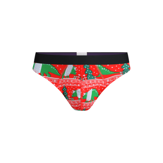 Pouch Front Thong | Cozy Dino