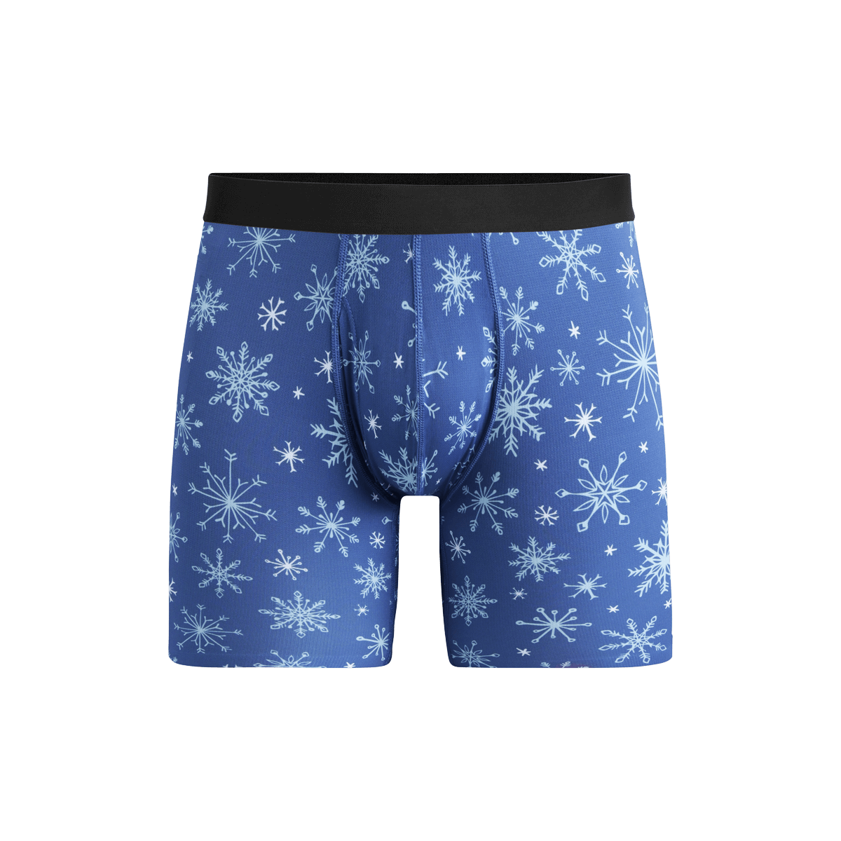 MoveMe Boxer Brief w/ Fly | Snowflakes