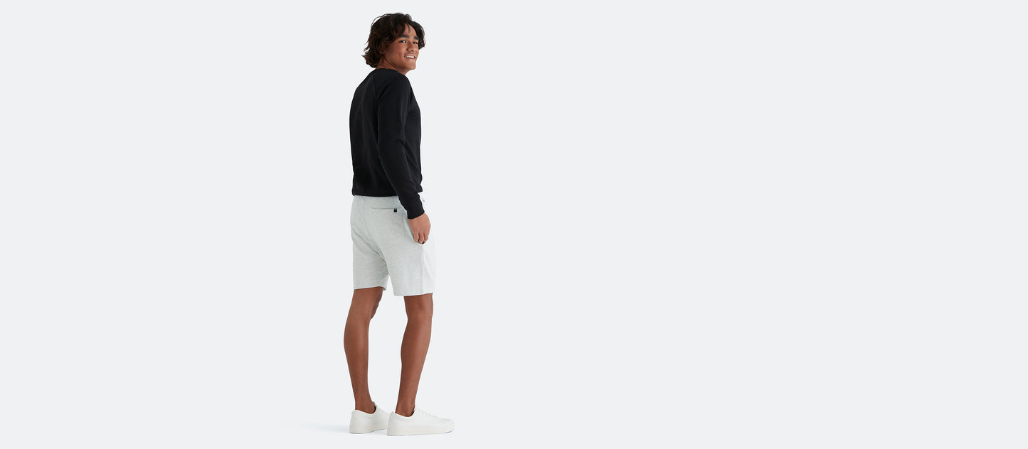 French Terry Shorts - Men's | Light Heather Grey