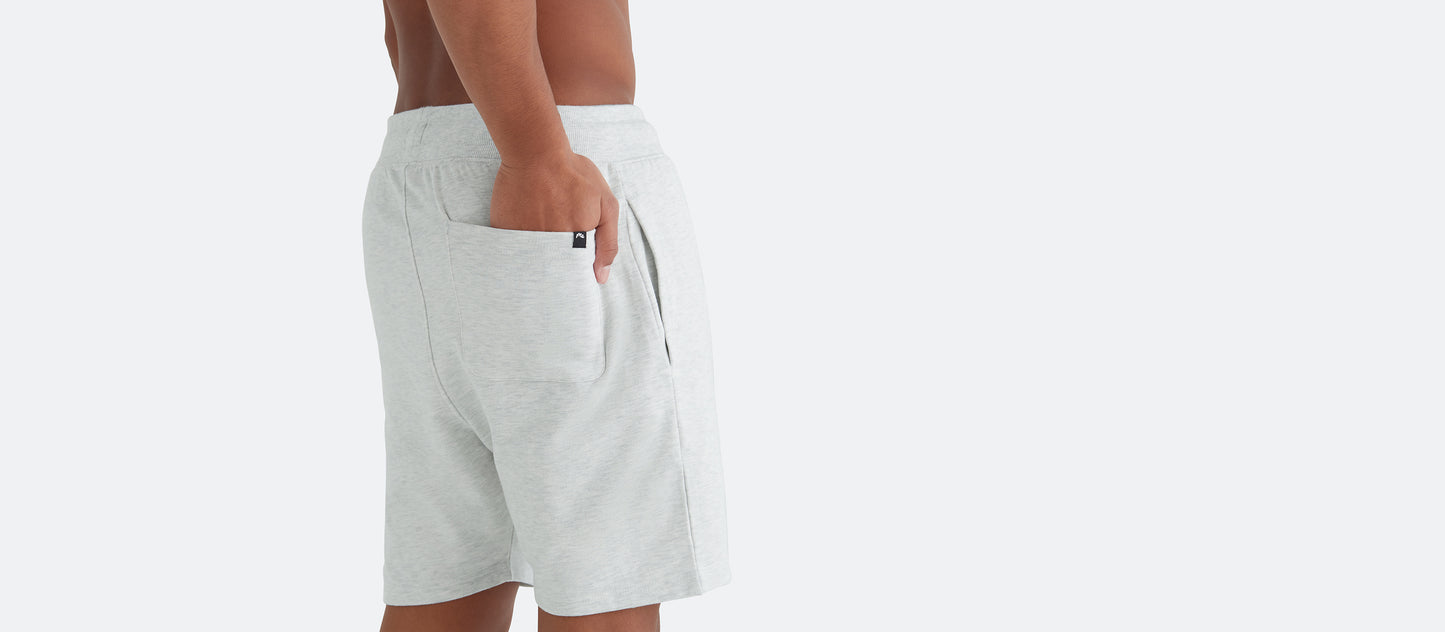 French Terry Shorts - Men's | Light Heather Grey