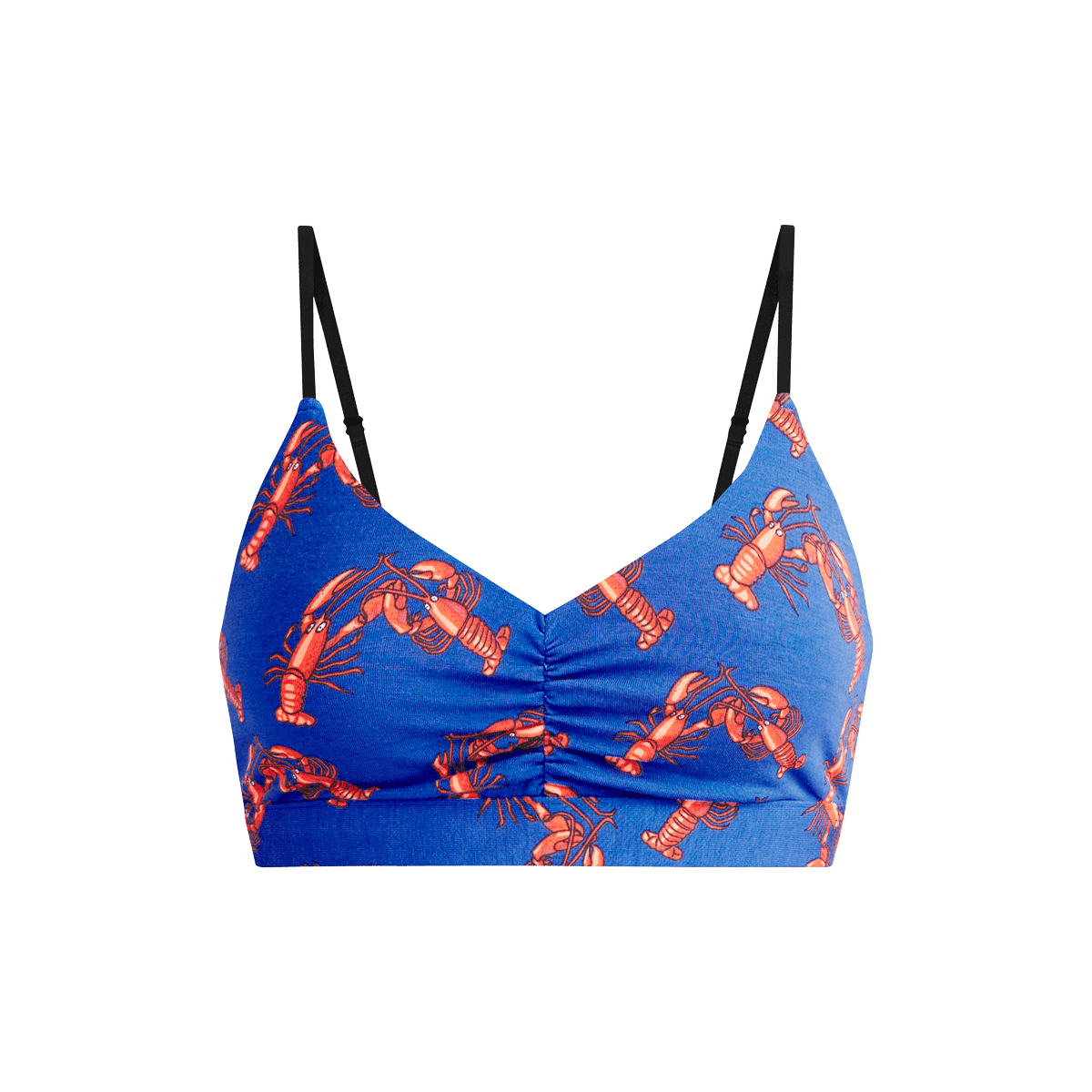 FeelFree Ruched Bralette | Lobster Love