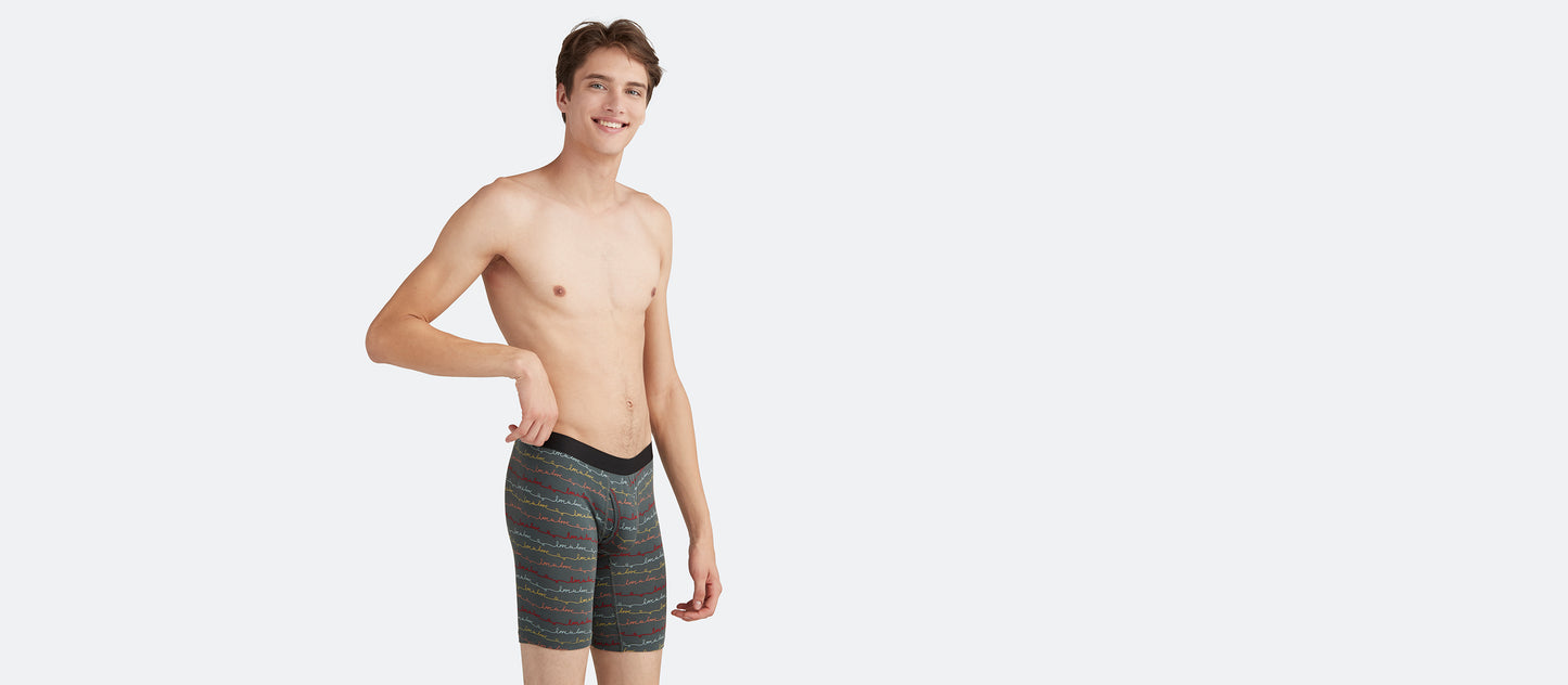 UltraModal™ Core Long Boxer Brief w/ Fly | Love Is Love