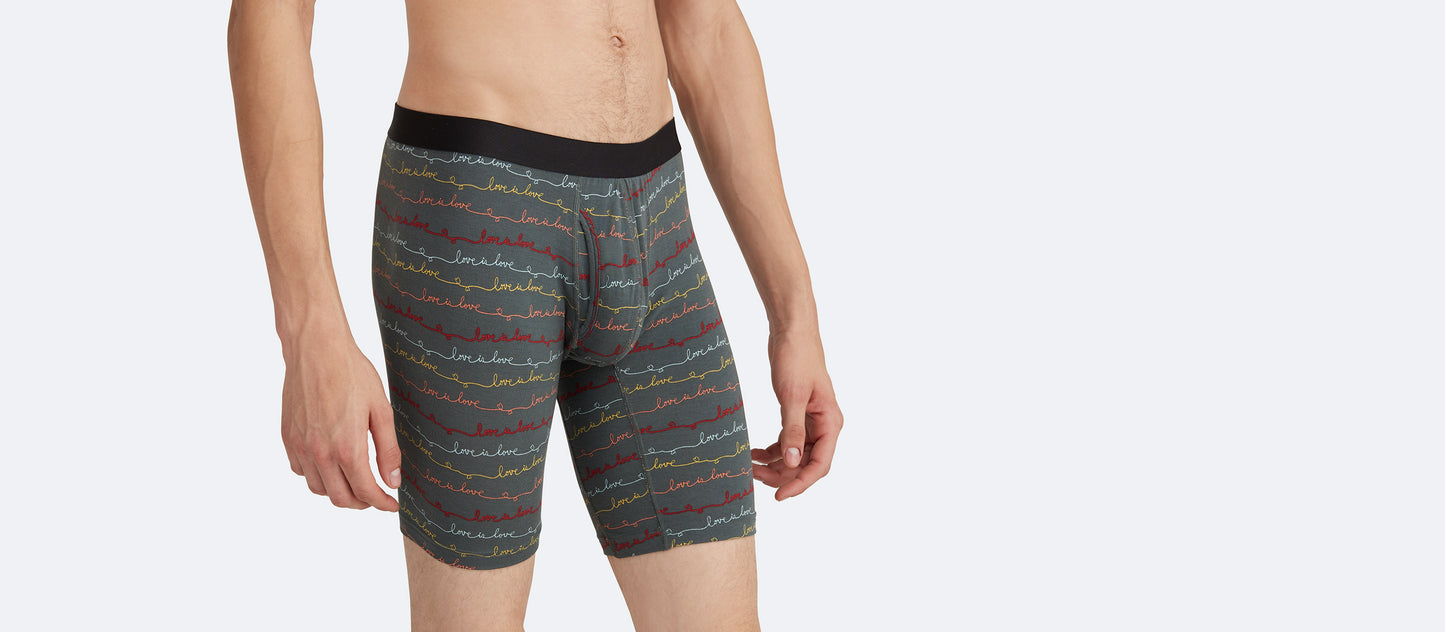 UltraModal™ Core Long Boxer Brief w/ Fly | Love Is Love