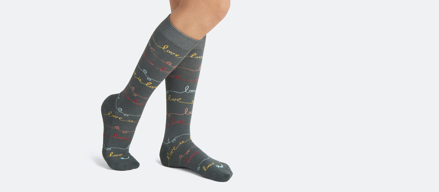 Heritage Crew Sock | Love Is Love