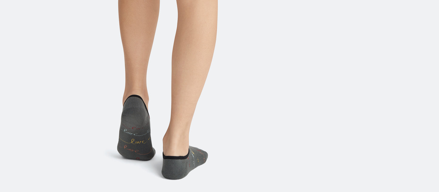 Heritage No Show Sock | Love Is Love