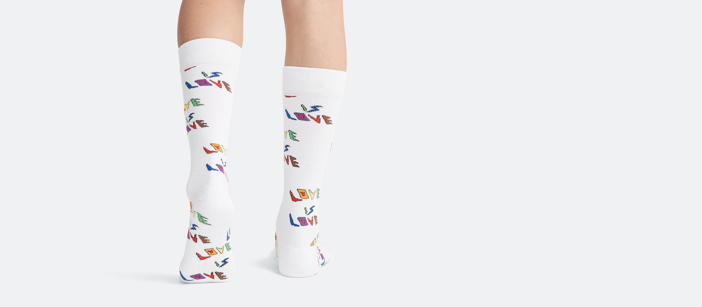 Crew Sock | Love is Love 2.0