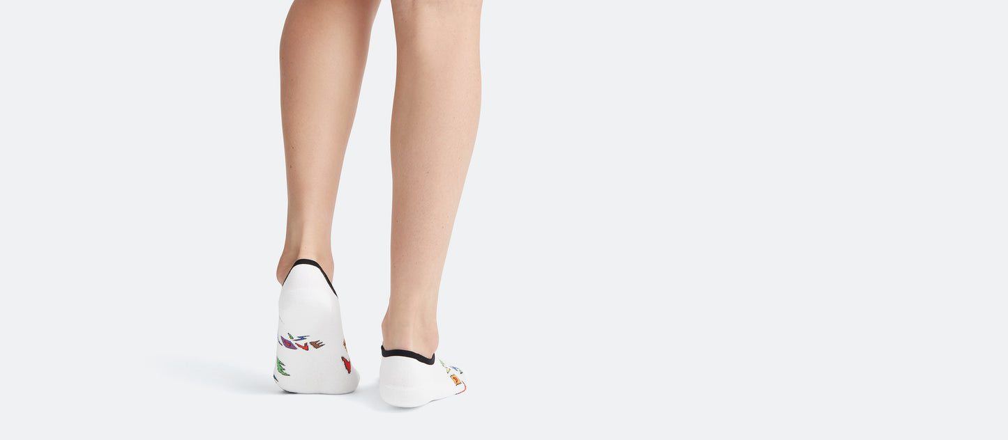 Heritage No Show Sock | Love is Love 2.0