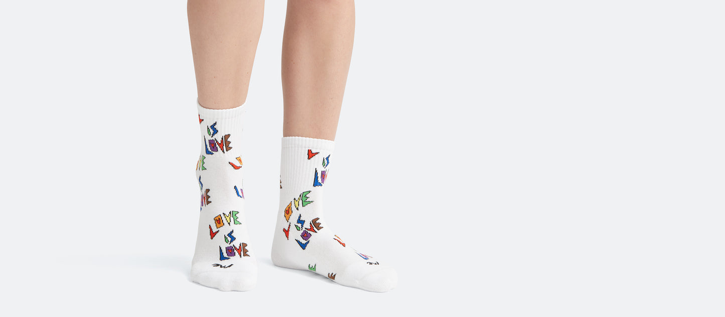 Quarter Sock | Love is Love 2.0