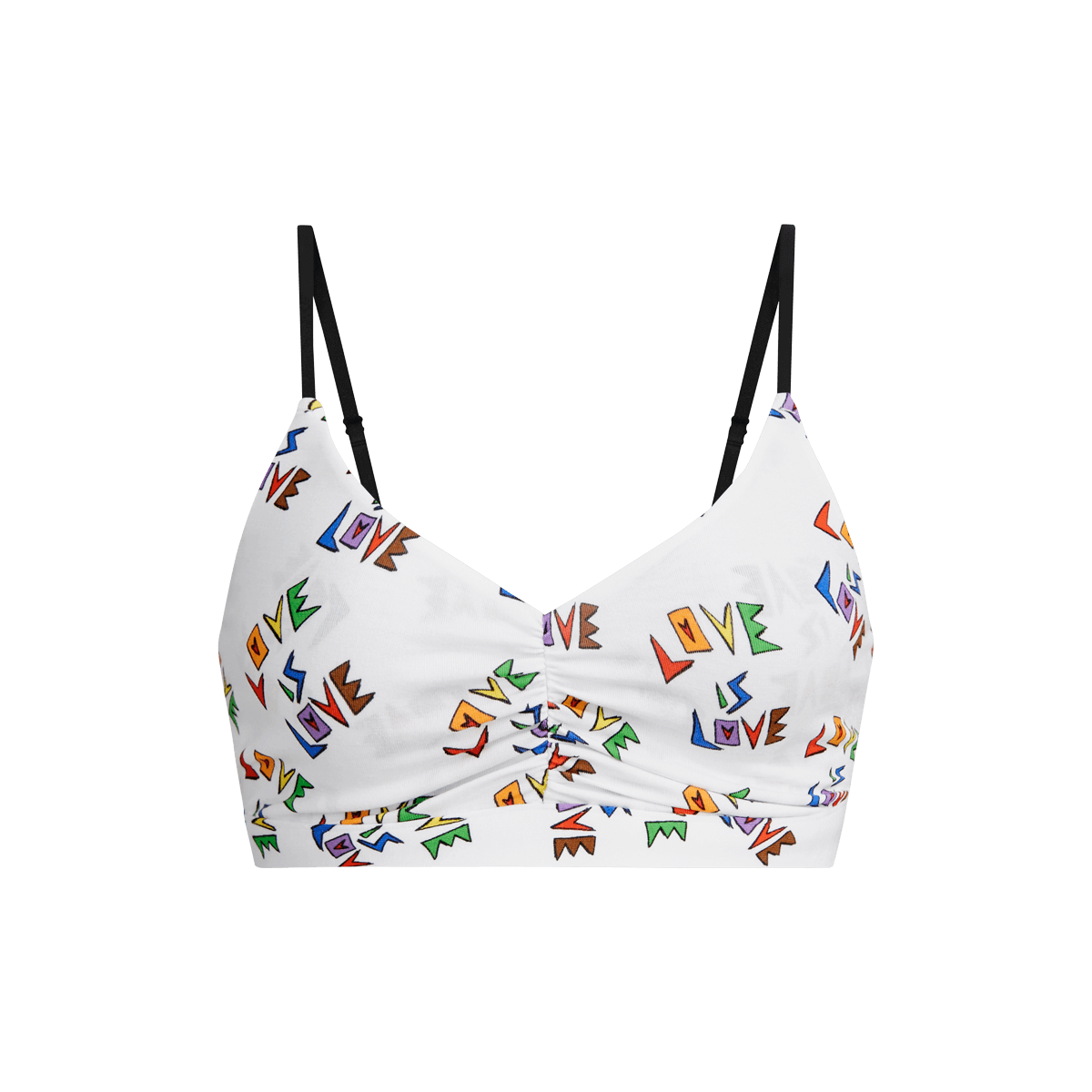 FeelFree Ruched Bralette | Love is Love 2.0