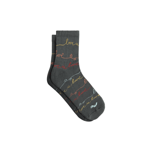 Heritage Quarter Sock | Love Is Love