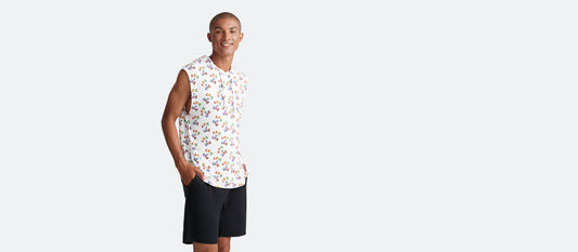 UltraModal™ Sleeveless Lounge Hoodie - Men's | Love is Love 2.0