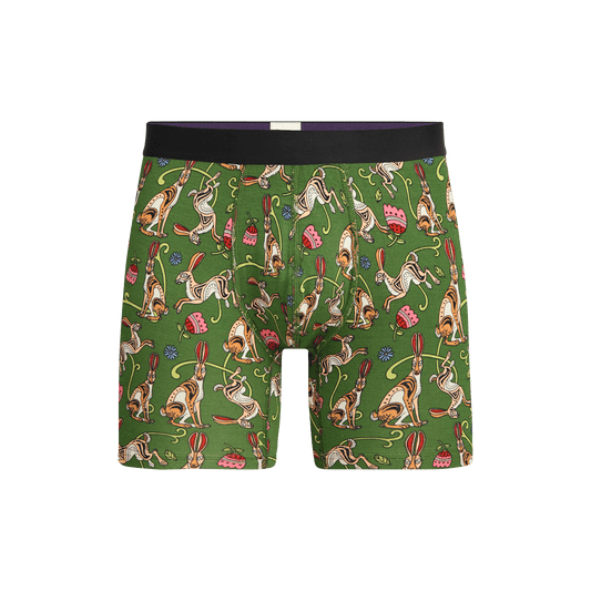 Boxer Brief | Love, Flowers, & Hares