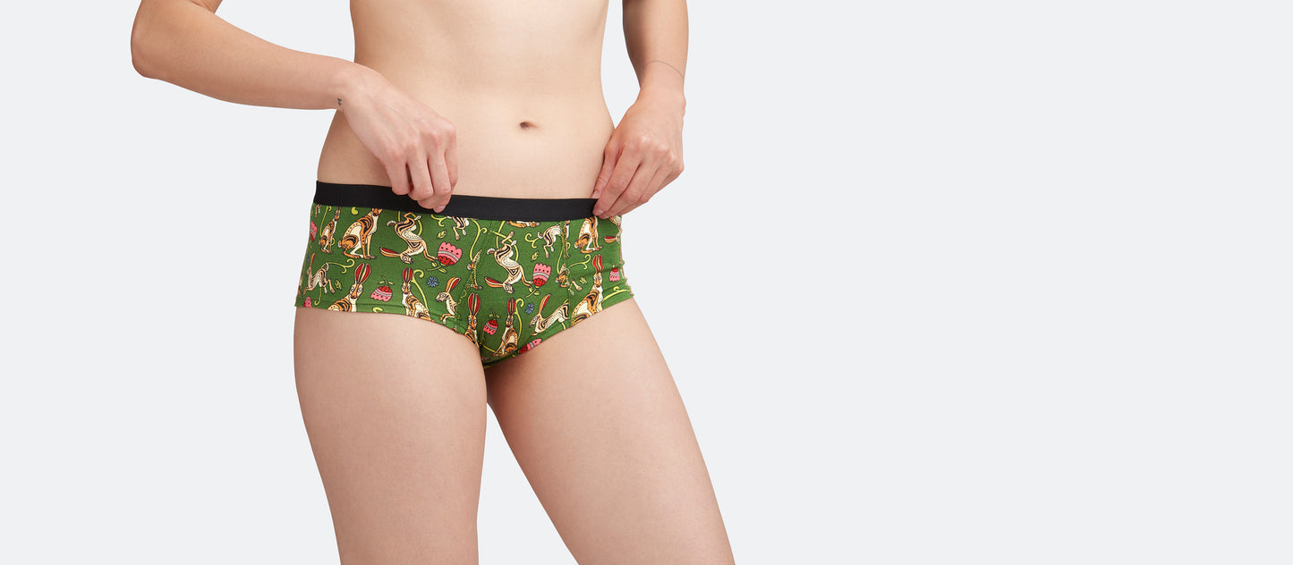 UltraModal™ Core Cheeky Brief | Love, Flowers, & Hares