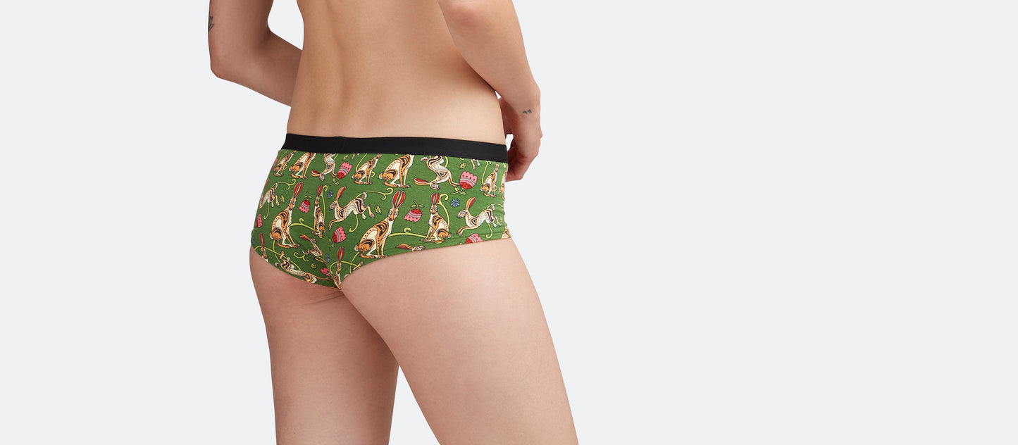 UltraModal™ Core Cheeky Brief | Love, Flowers, & Hares