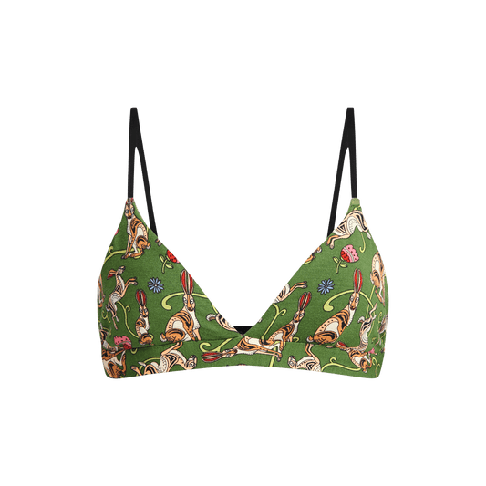 UltraModal™ FeelFree Triangle Bralette | Love, Flowers, & Hares