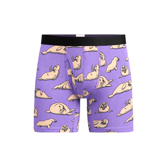 Boxer Brief w/ Fly | Lazy Sea Lions