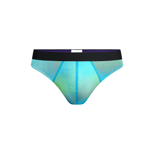 Pouch Front Thong | Airbrush Green