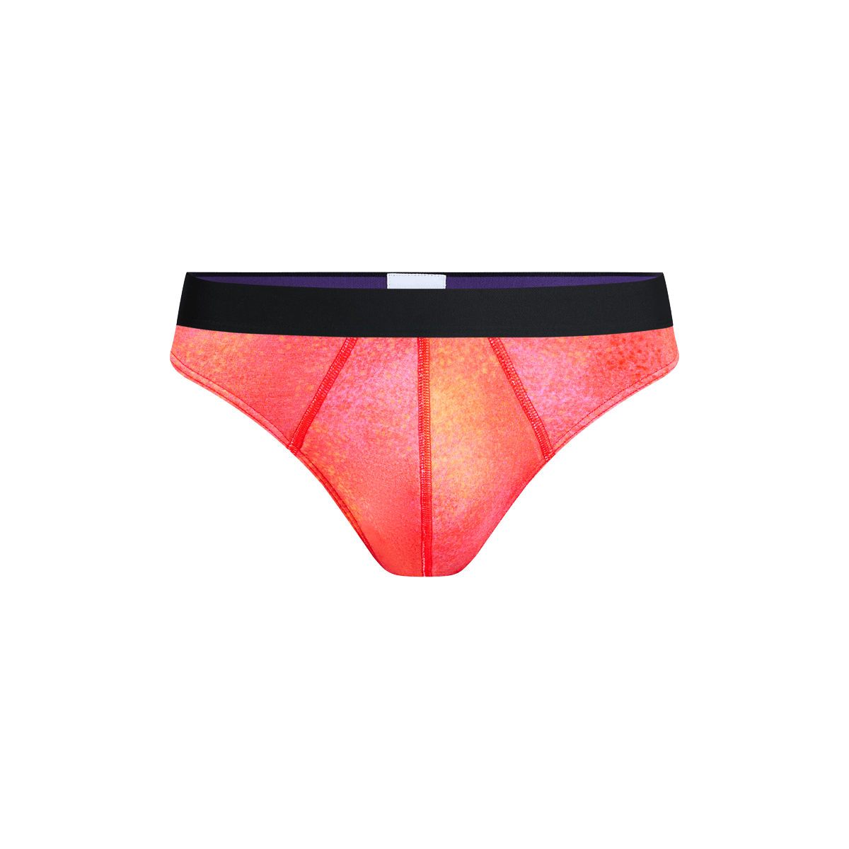 Pouch Front Thong | Airbrush Orange