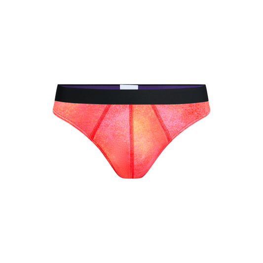 Pouch Front Thong | Airbrush Orange