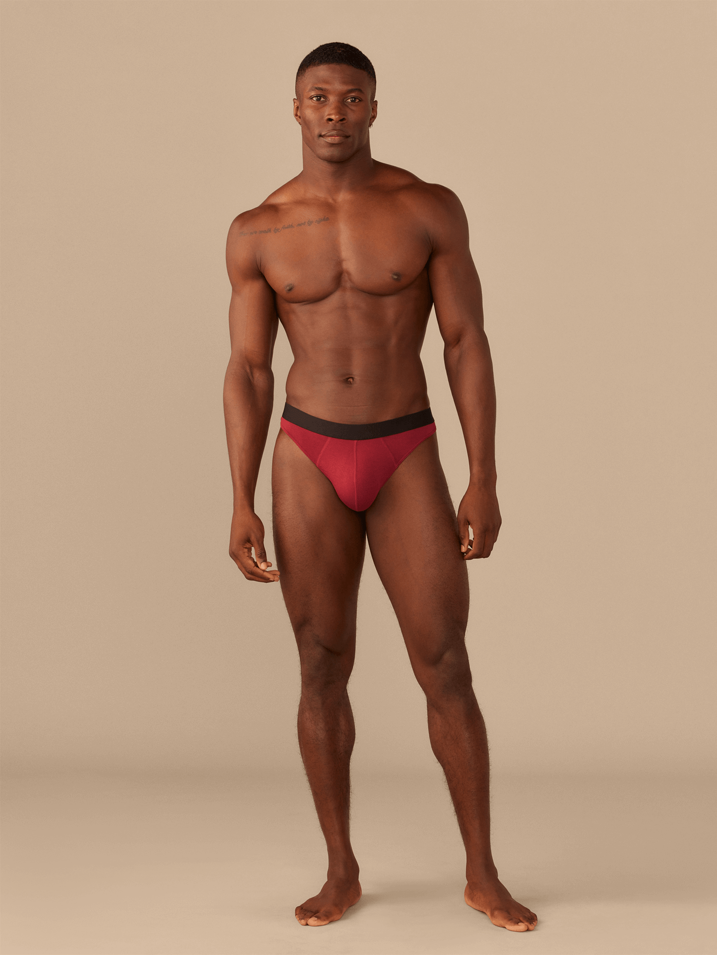 Pouch Front Thong | Cabernet