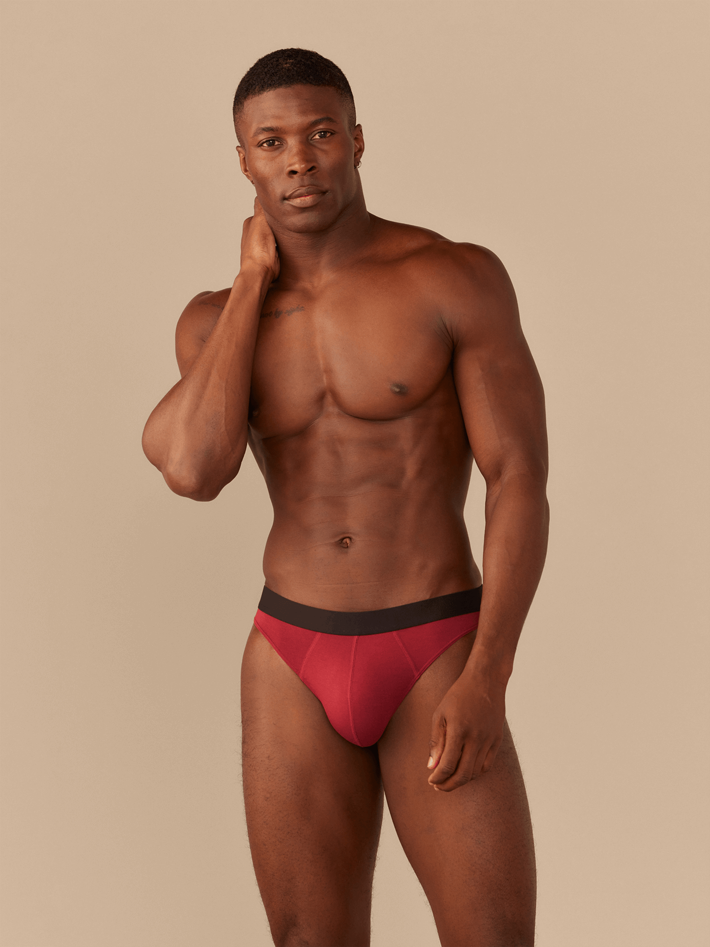 Pouch Front Thong | Cabernet