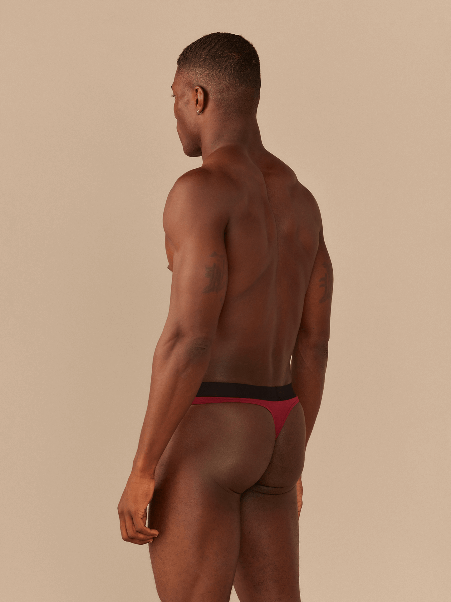 Pouch Front Thong | Cabernet