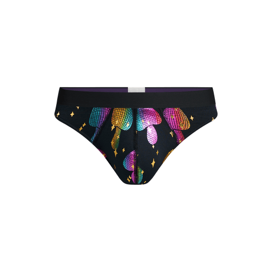 Pouch Front Thong | Disco Shrooms