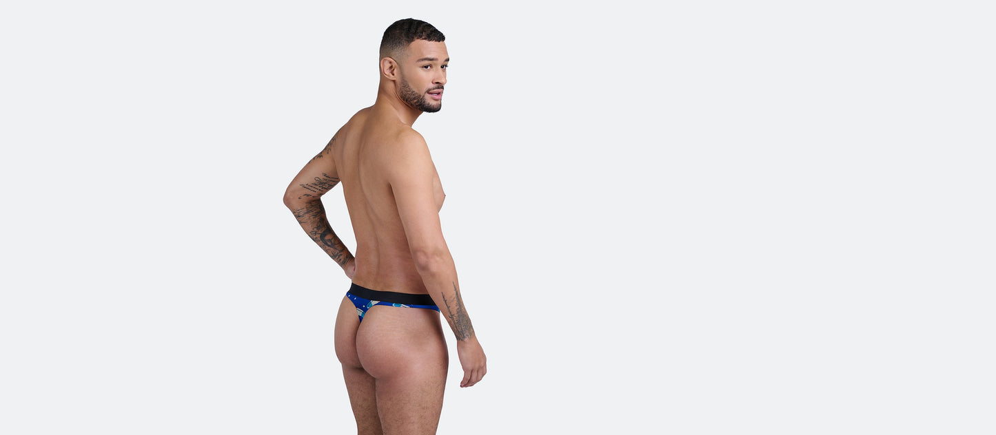 Pouch Front Thong | Patriotic Pops