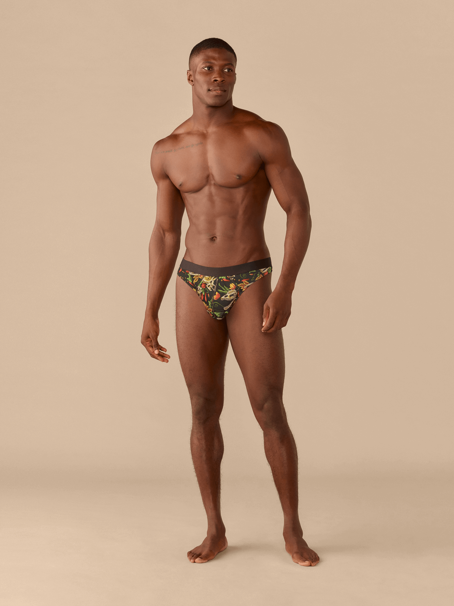 Pouch Front Thong | Jurassic Garden