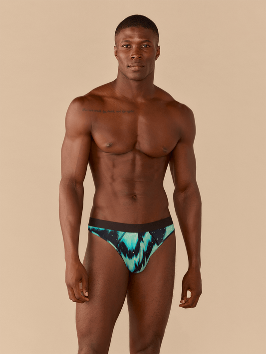 Pouch Front Thong | Northern Lights