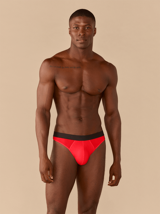 UltraModal™ Core Pouch Front Thong | Tomato