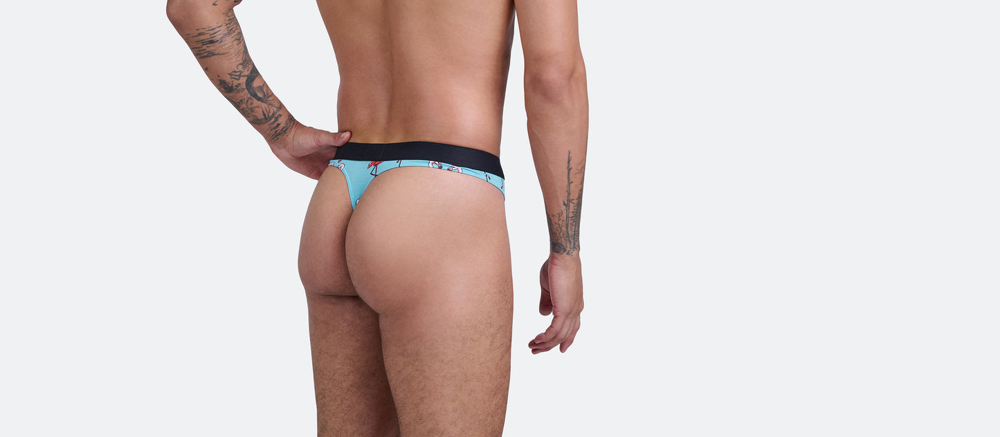 Pouch Front Thong | Love Birds