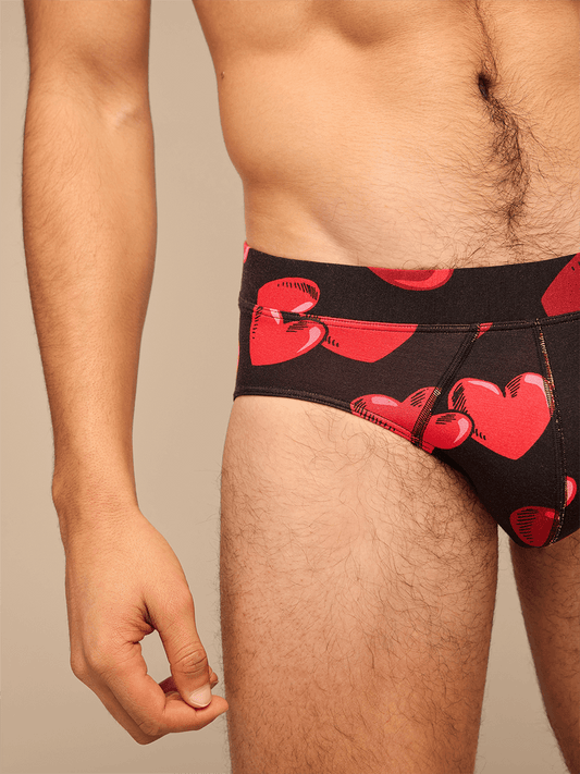 UltraModal™ FeelFree Hip Brief | Floating Hearts