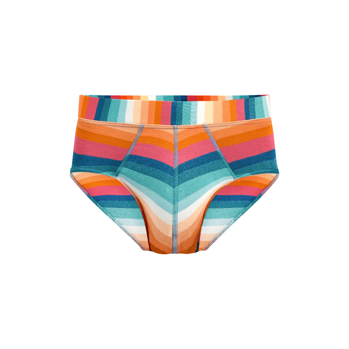 FeelFree Hip Brief | Pool Stripes